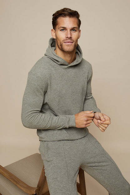 Soho Hoodie - Charcoal Marl